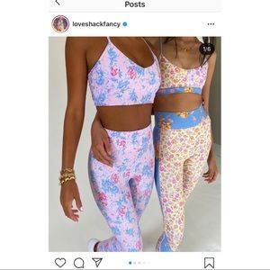 SWAP* Loveshackfancy medium mixed print legging